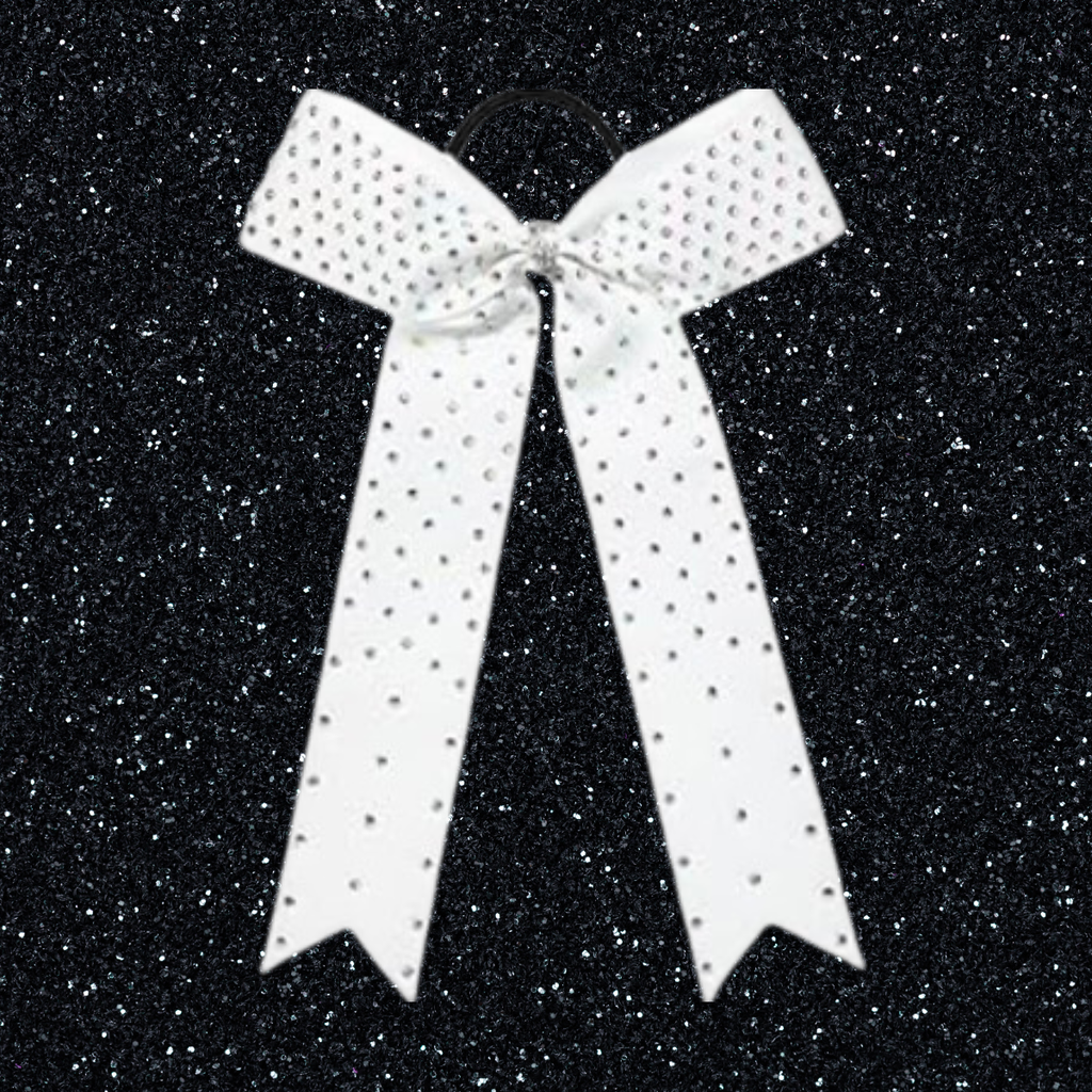 Collegiate Rhinestone Cheer Bow